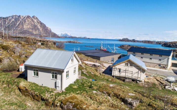 Ragnahuset - Koselig Minihus I Fiskevaer Villa Sennesvik Exteriör bild